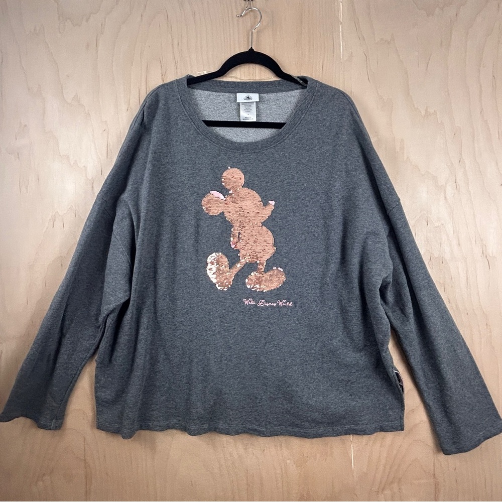 Disney Gray Knit Sweater‎